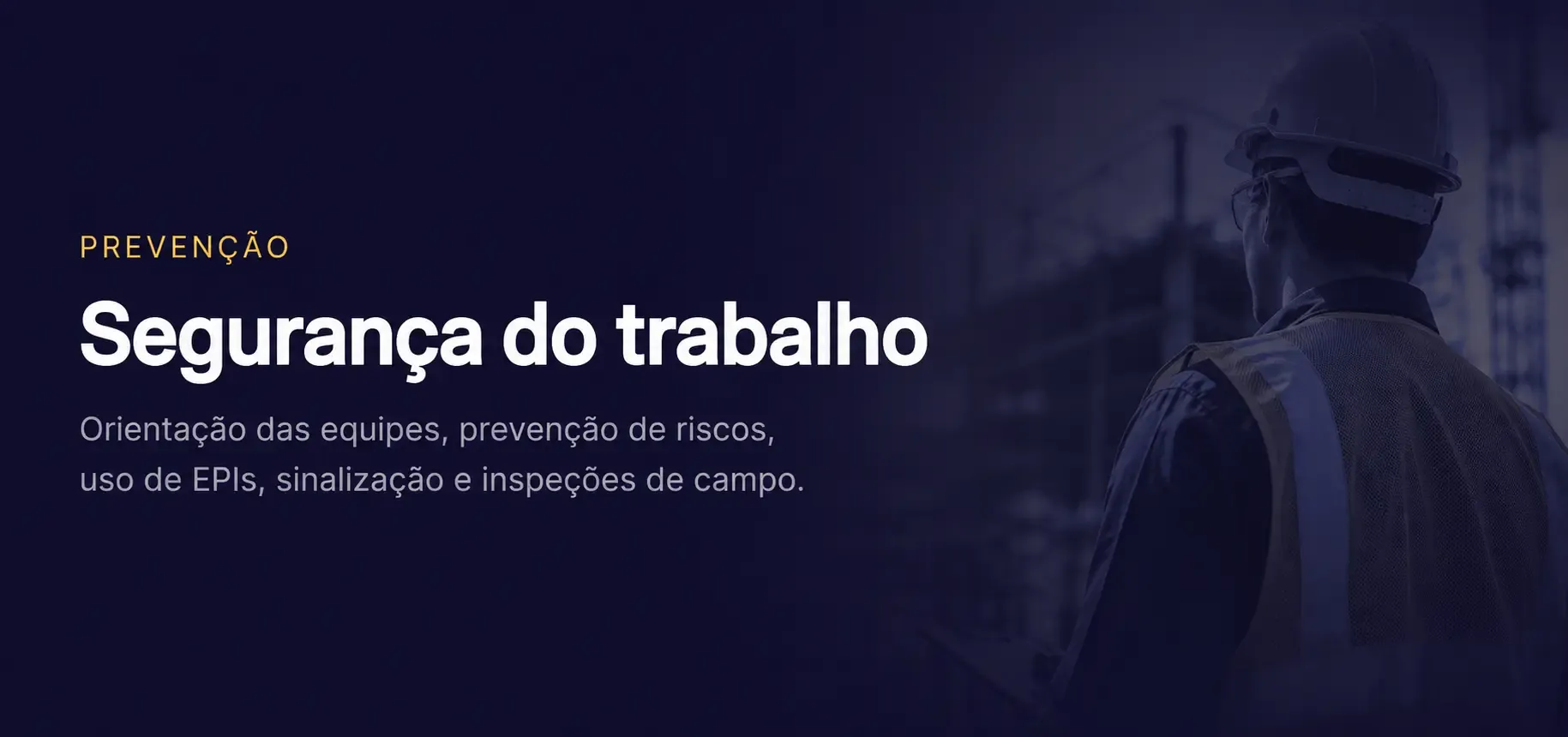 Card de prevenção do Grupo TMRC