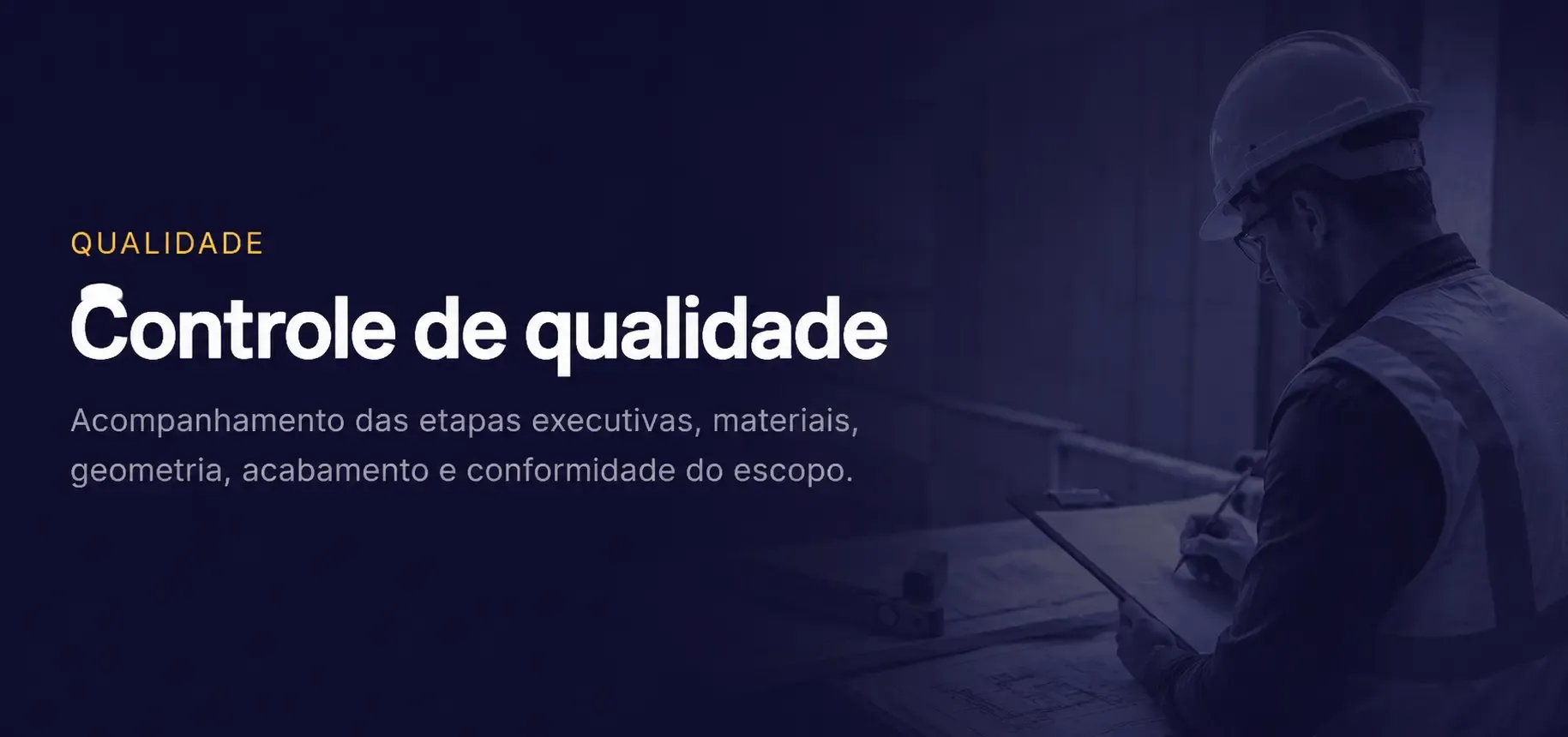 Card de qualidade do Grupo TMRC