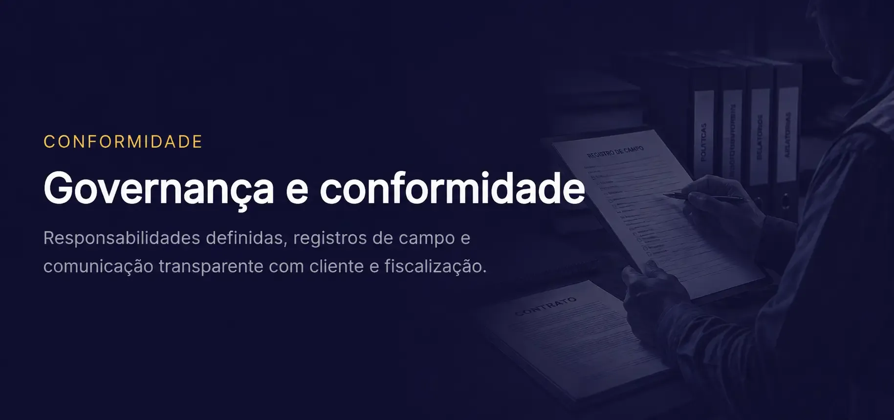 Card de conformidade do Grupo TMRC