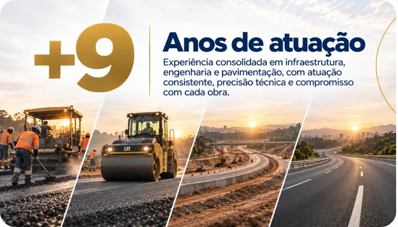 Mais de 9 anos de atuação