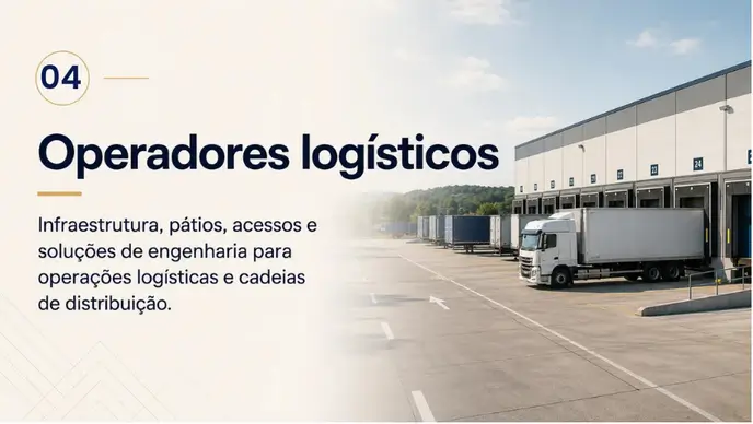 Banner do segmento Operadores logísticos
